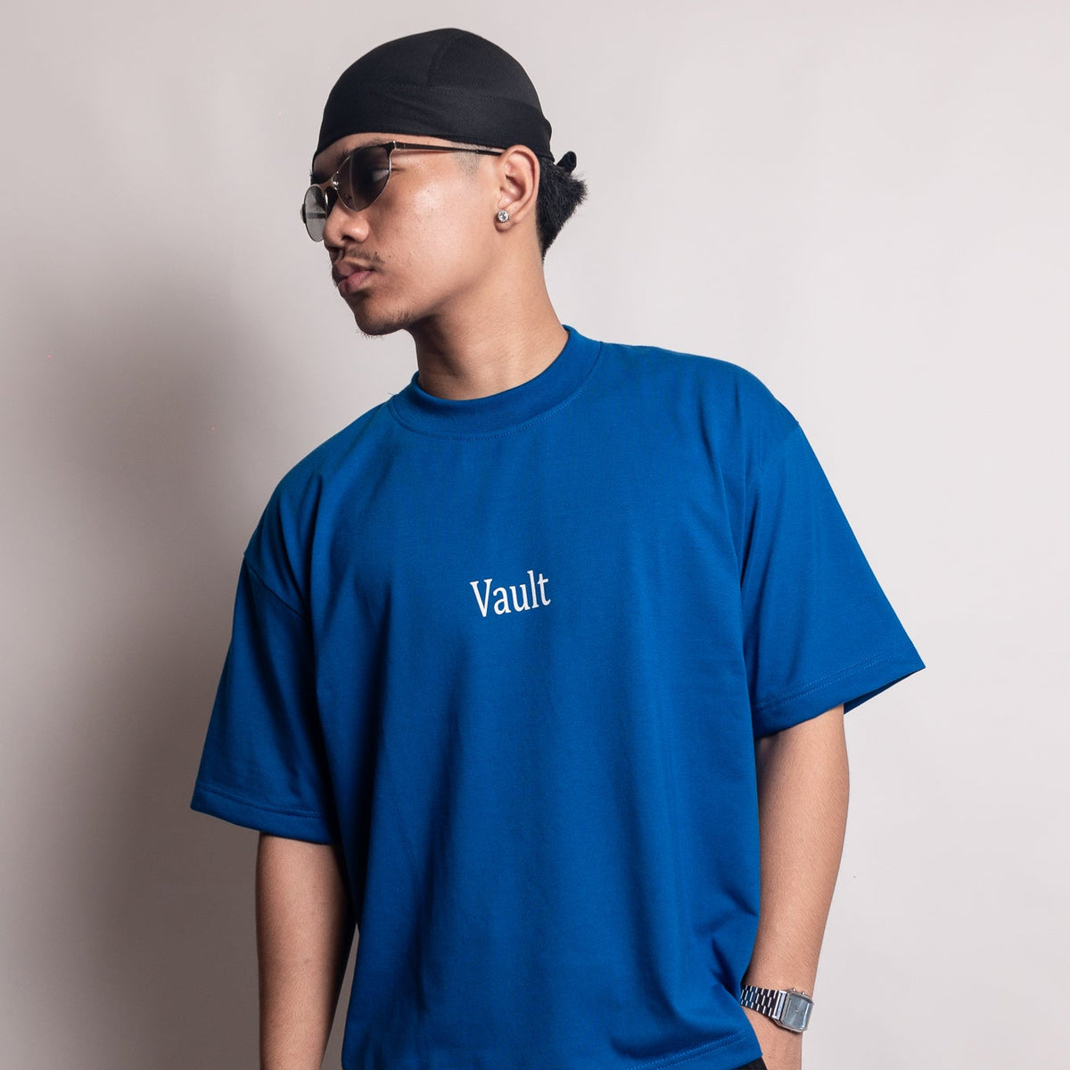 VAULT BASIC TEE | BLUE