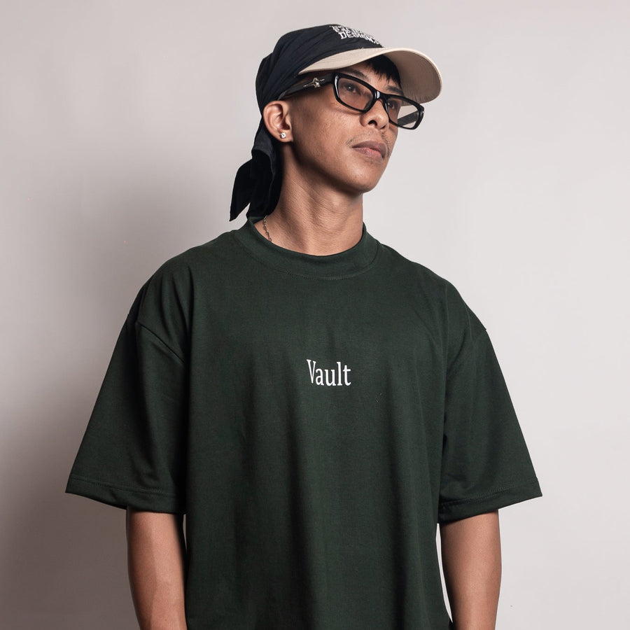 VAULT BASIC TEE | MOSS GREEN
