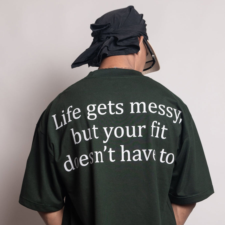 VAULT BASIC TEE | MOSS GREEN