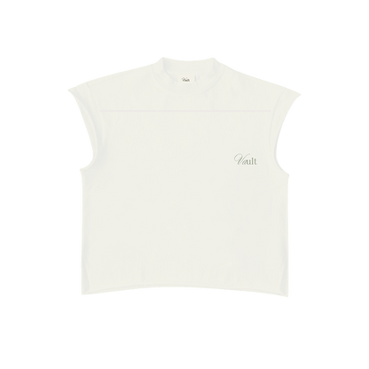 VAULT | THREADMARK MUSCLE TEE | OFF-WHITE