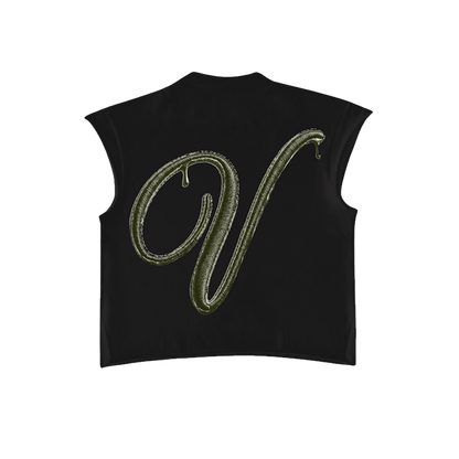 VAULT | THREADMARK MUSCLE TEE | BLACK