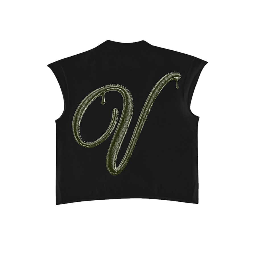 VAULT | THREADMARK MUSCLE TEE | BLACK