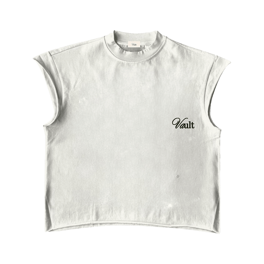 VAULT | OFFWHITE MUSCLE TEE