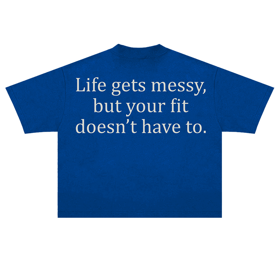 VAULT BASIC TEE | BLUE