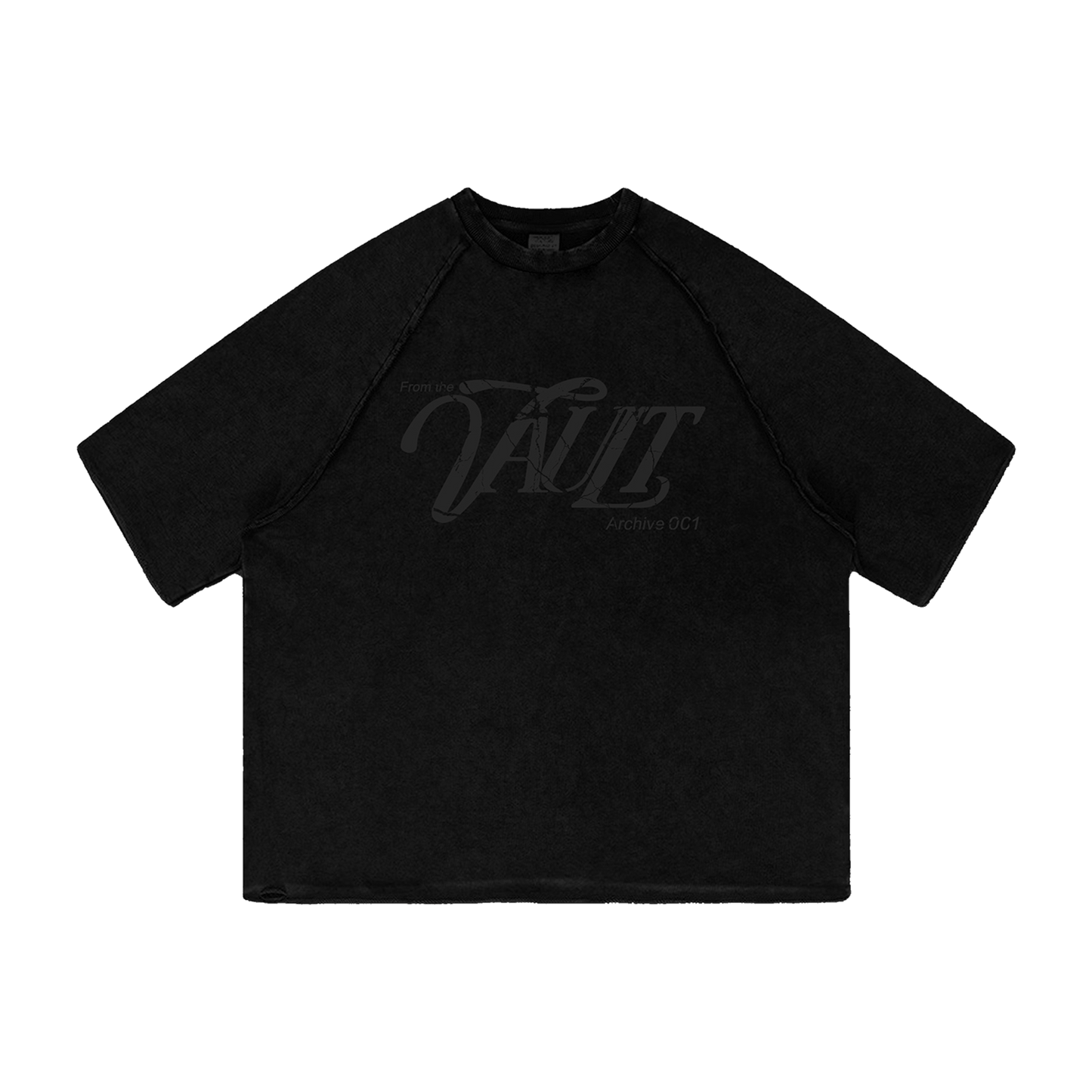 VAULT | BLACK RAGLAN