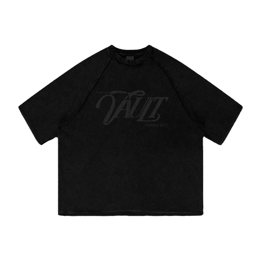 VAULT | BLACK RAGLAN